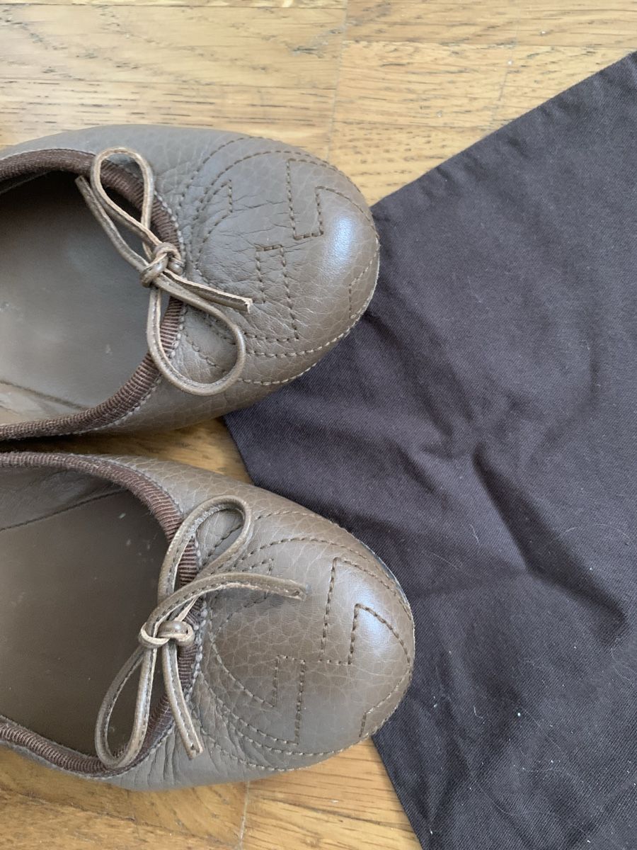 Scarpe da donna: Gucci leder ballerinas – Usato da Zürich venduto da Nikuska32 5