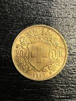 20er-Goldvreneli Jg. 1926 stgl. 
