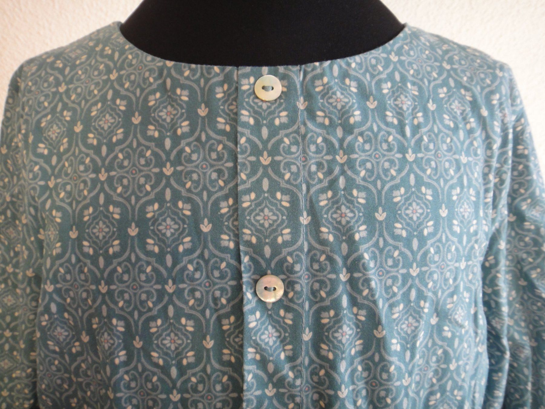 Vestiti & Gonne: Neue Kleid "Bonnet à Pompon" Baumwolle Gr. 12 – Nuovo (secondo la descrizione) da Winterthur venduto da LemonTree5 2