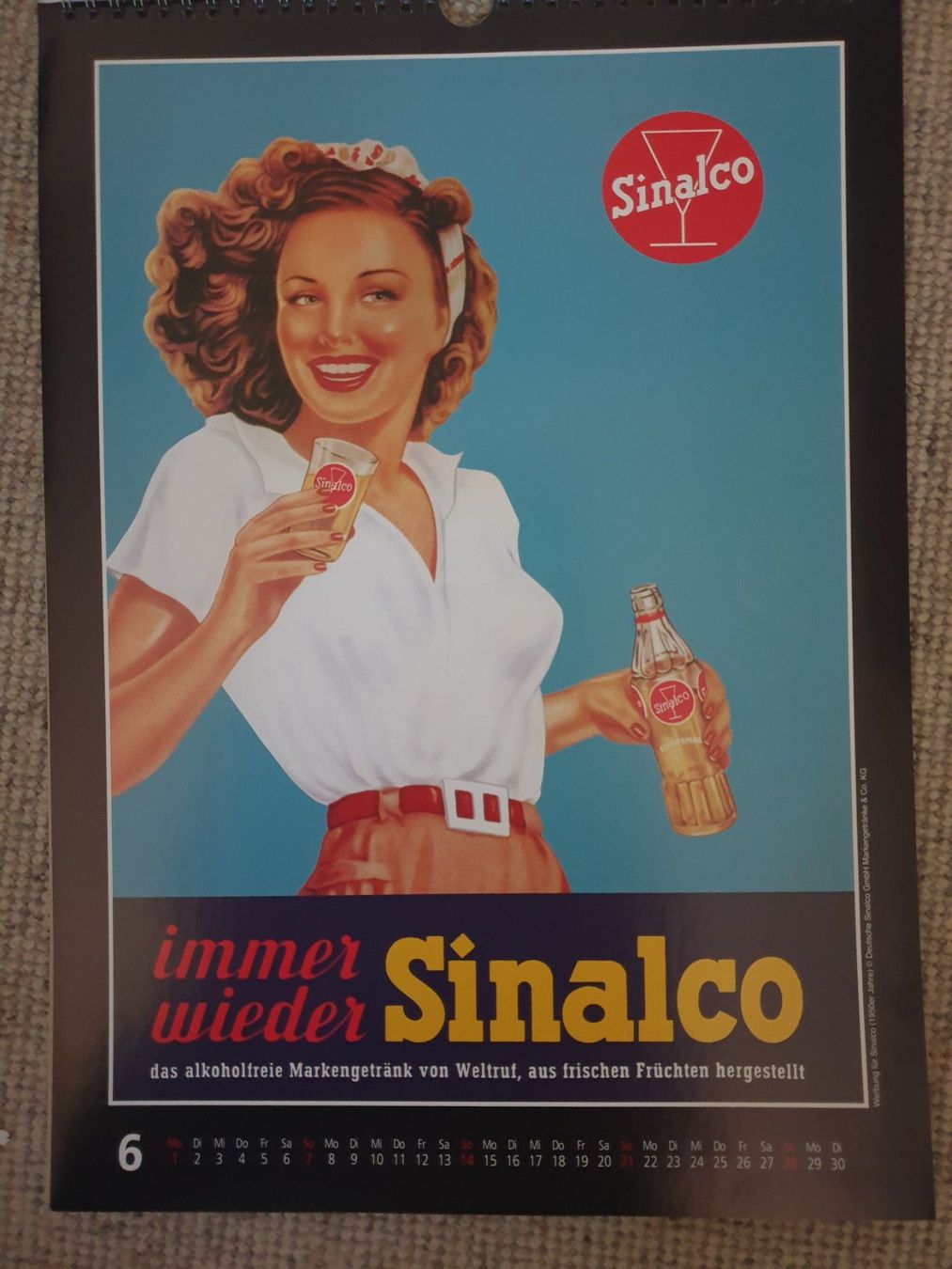 Kalender: KALENDER "HISTORISCHE WERBEPLAKATE" (2009) – Gebraucht aus Engelberg von  4