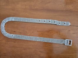 Glamouröser Strass-Gürtel aus den 60er Jahren