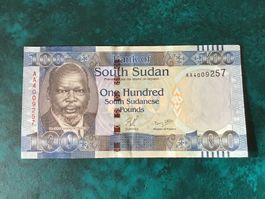 Süd Sudan One Hundred Pounds