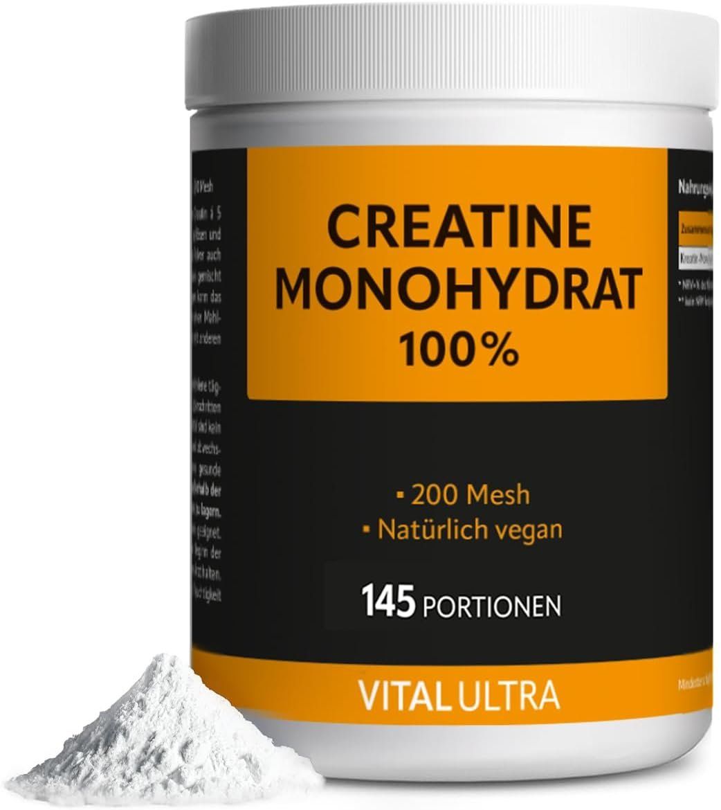Lebensmittel & Spezialitäten: Creatin Monohydrat 500g Neutral 99% – Neu und originalverpackt aus Suhr von SchnapperCH