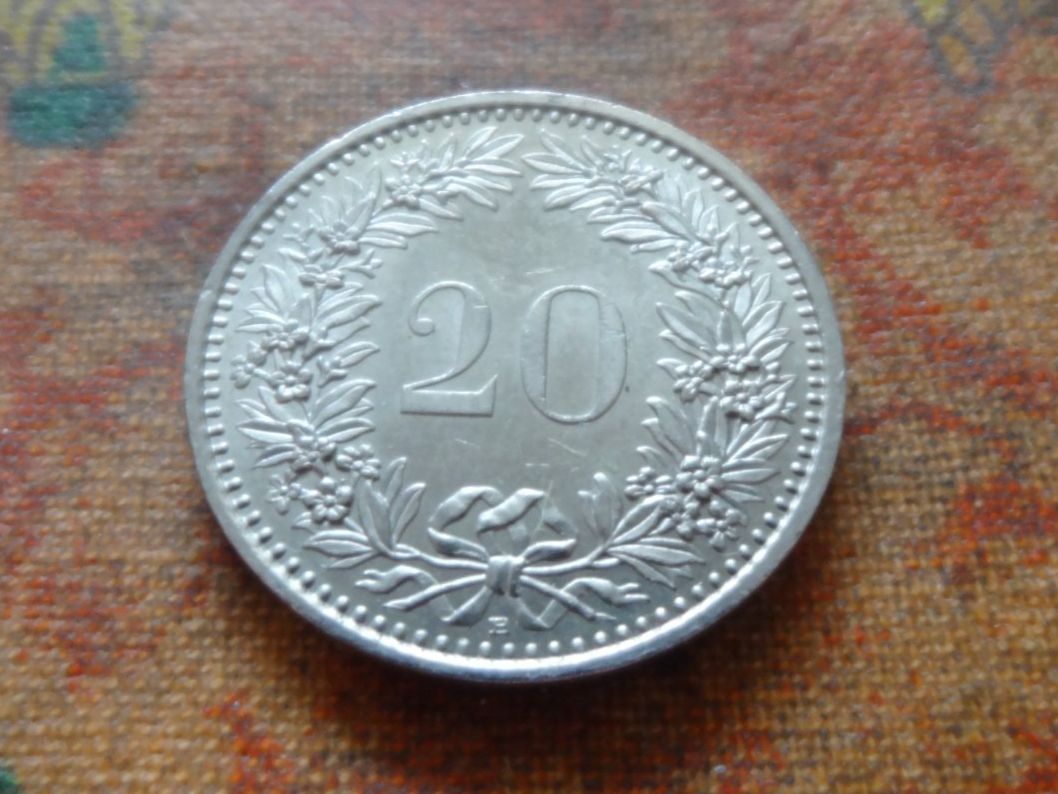 Tutti le monete: 20 Rp. 1995 – Usato da Romanel-sur-Lausanne venduto da Swift13 1