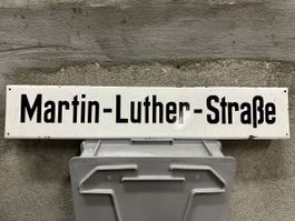 Martin luther strasse Strassenschild name