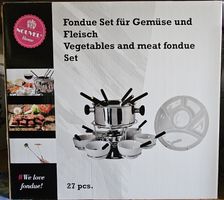 Fondue Set mit Geschirr