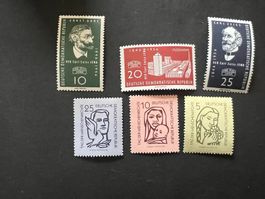 DDR 1956  Nr. 545-550 *  (5575)