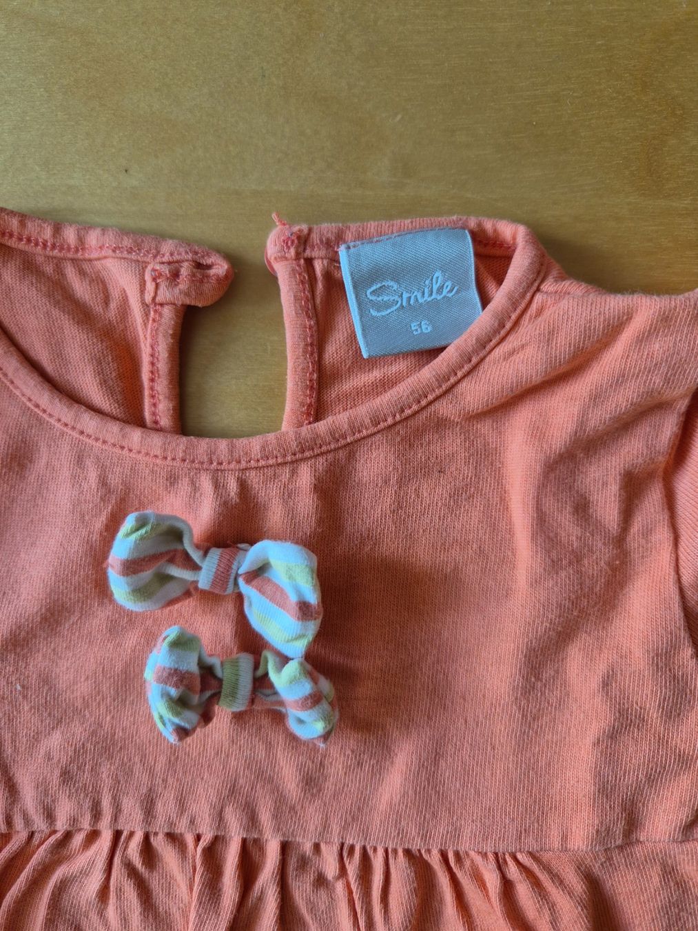 Pullover & Sweatshirts: Süsser Mädchen-Pulli/Kleid, Gr. 56, lachsfarben, von Smile – Gebraucht aus Reinach AG von scud-werfer17 4
