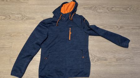 Herren Jacke ICEPEAK blau/orange Gr. S