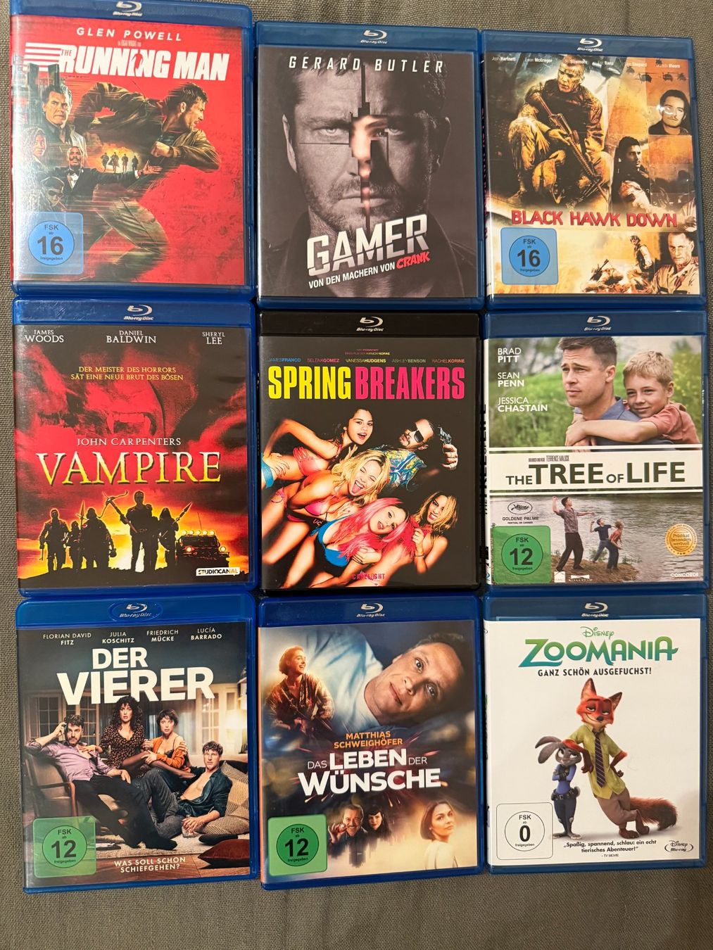 Tutti i DVDs: Blu Ray Sammlung 57 Filme – Usato da Hettlingen venduto da Ranky