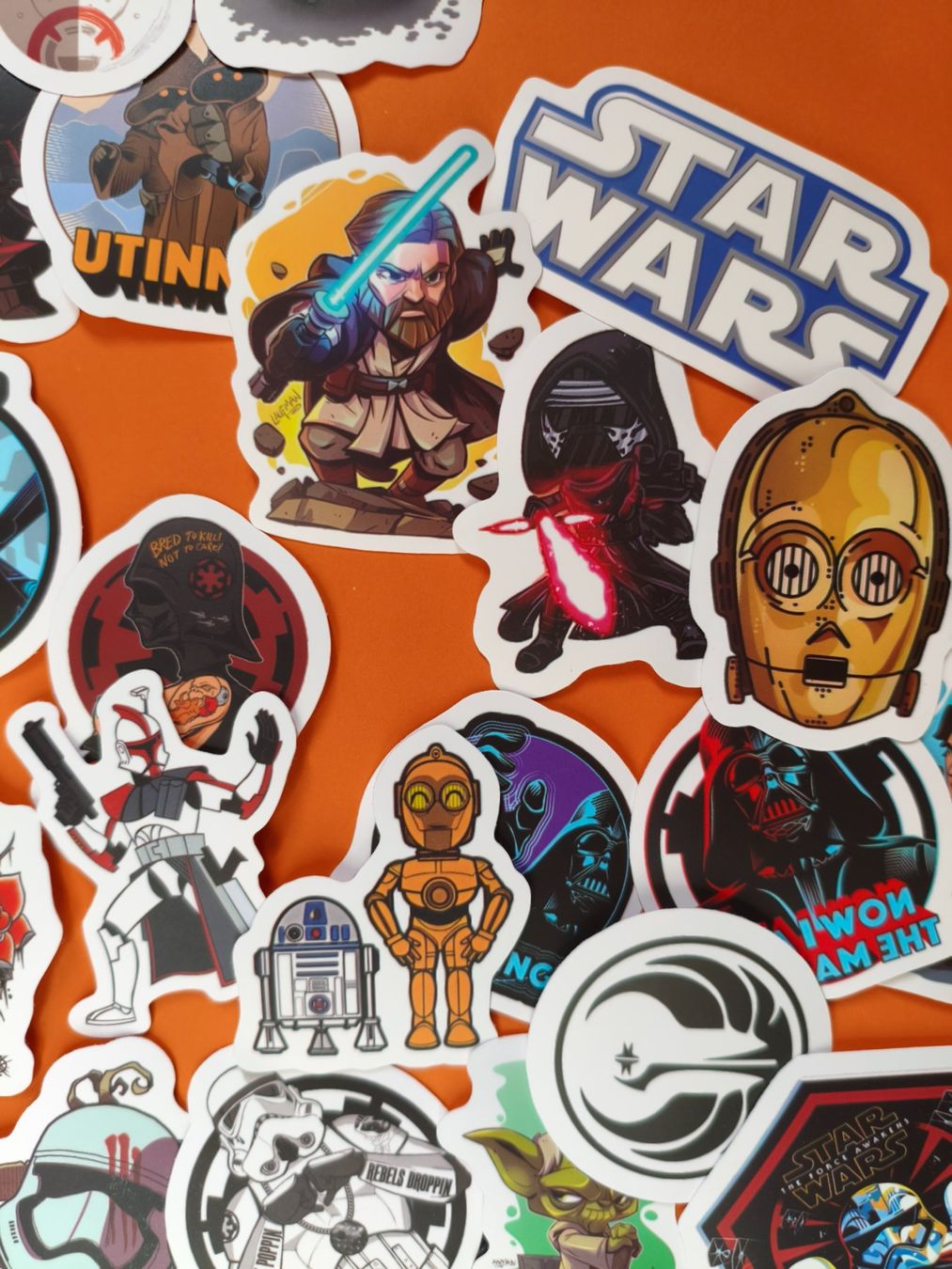 Sticker: Sammlung Sticker Aufkleber Star Wars – Nuovo e nell'imballaggio originale da Vogelsang AG venduto da miinlade