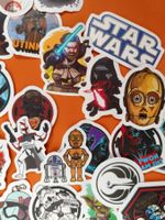 Sammlung Sticker Aufkleber Star Wars