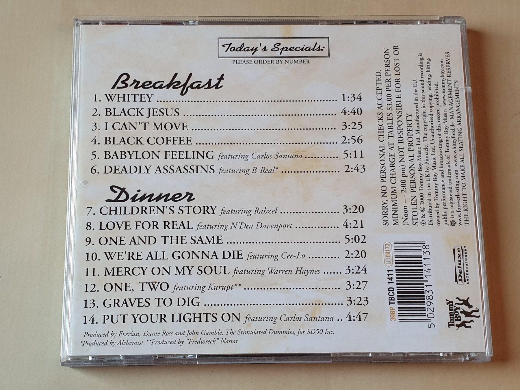 CDs: Everlast eat at Whitey's – D'occasion à Stansstad par collectorsshop 1
