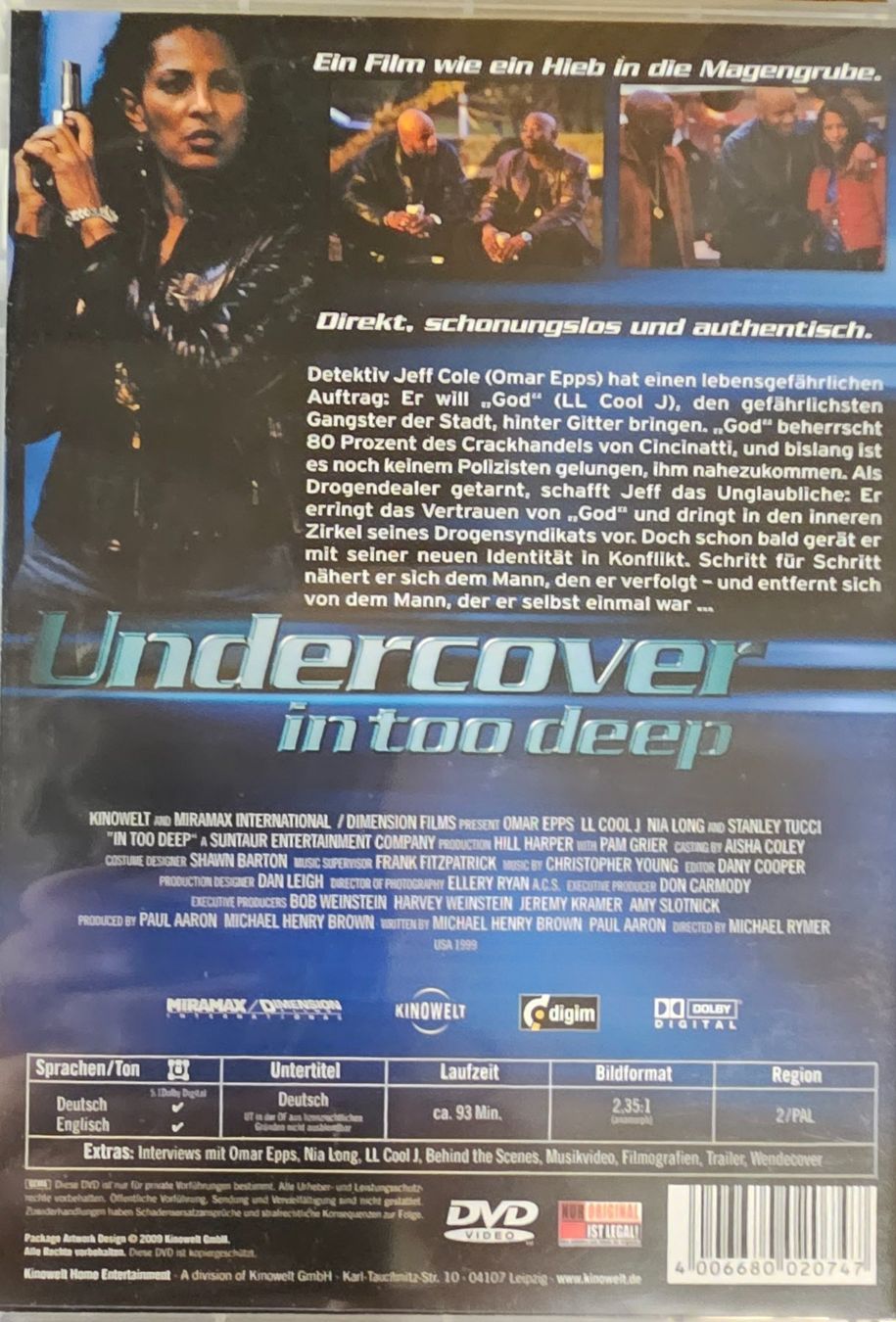 Tous les DVDs: Undercover - In Too Deep – D'occasion à Wahlen b. Laufen par Cg10 1