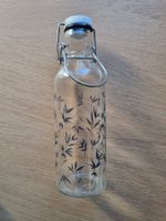 WWF Glas-Trinkflasche mit Bambus-Motiv, 0.6L