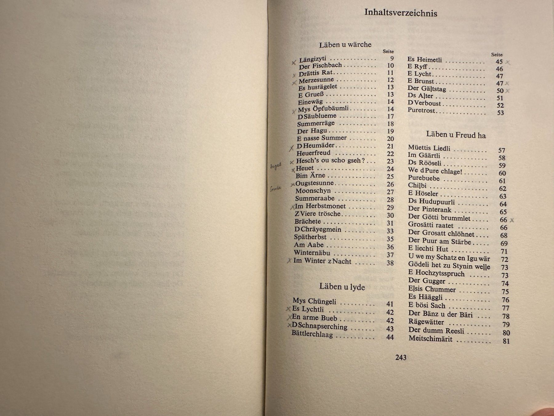 Libri: C. A. Loosli: Mys Ämmital. – Usato da Zürich venduto da allp 8