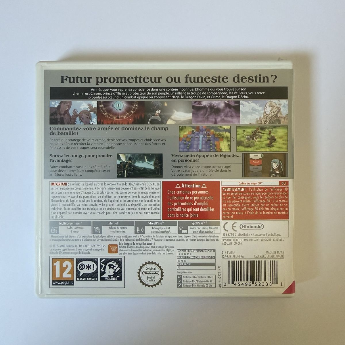 Nintendo Spiele: Fire Emblem Awakening - 3DS – Gebraucht aus Vésenaz von RMShop 1
