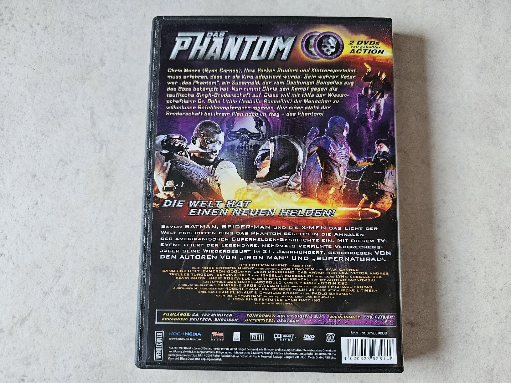 Tutti i DVDs: Das Phantom  -  Die Welt hat einen neuen Helden – Usato da Schneisingen venduto da backstore24 1