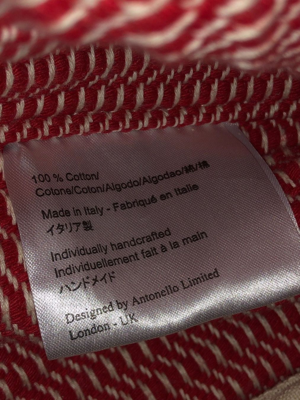 Borse da donna: Antonello Tedde Shopper Cotton rot – Nuovo (secondo la descrizione) da Zürich venduto da pj_pry_to 6