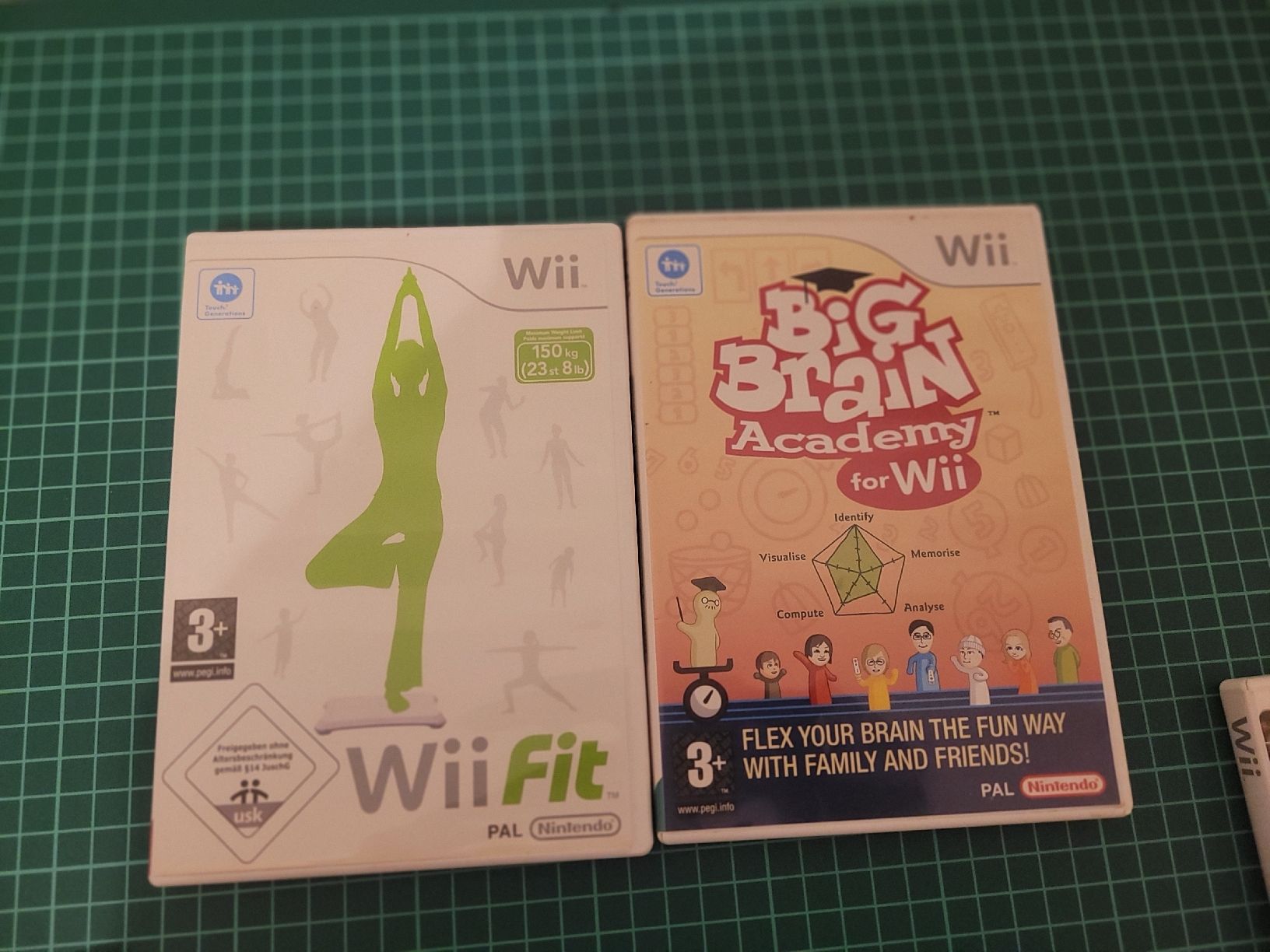 Nintendo Spiele: Wii Fit and Big Brain Academy Bundle - Fun Games! – Gebraucht aus Meyrin von Retro-GZ 2