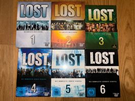 DVD Lost Staffel 1 bis 6 komplette Serie guter Zustand