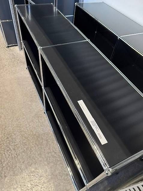 USM Scaffali: USM Haller Regal, schwarz NEU – Nuovo (secondo la descrizione) da Lenzburg venduto da Buerokonz 1