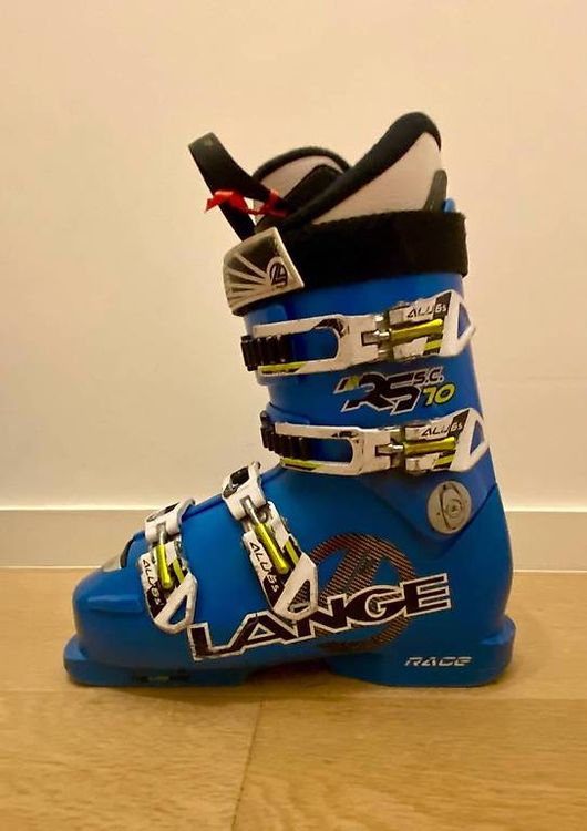 Chaussures garçon: CHAUSSURES DE SKI LANGE RACE ENFANT    – D'occasion à Crans VD par SunDance20 3