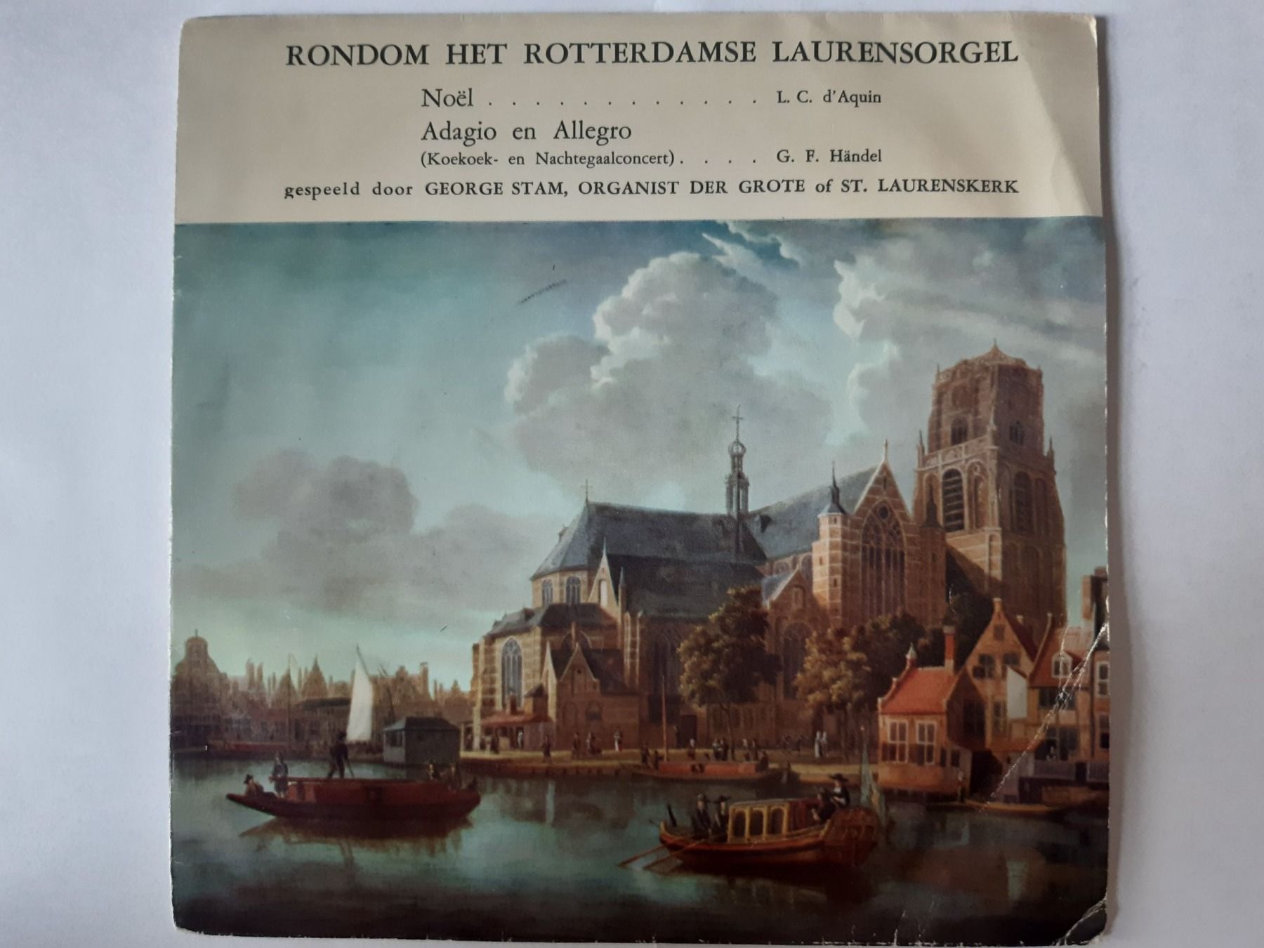 Dischi in vinile: George Stam - Rondom Het Rotterdamse Laurensorgel (7") – Usato da Genestrerio venduto da TheMad