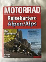 Motorrad Touren Atlas Alpen Mairdumont - guter Zustand!