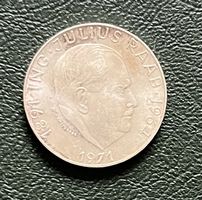 50 Schilling Oesterreich 1971 Julius Raab seltene Sammlermün