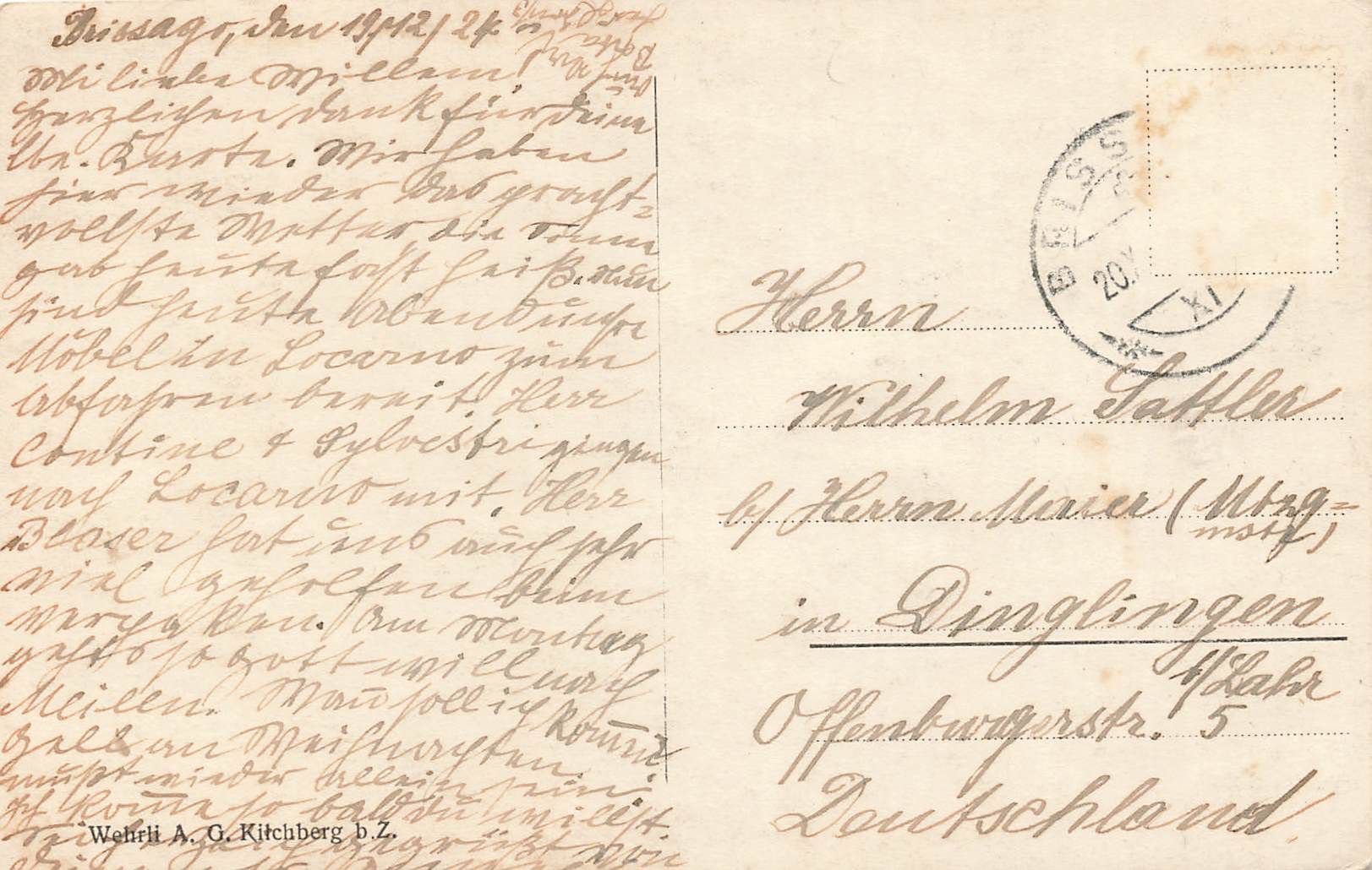 Cartoline postali: Brissago – Usato da Biasca venduto da Blenio71 1