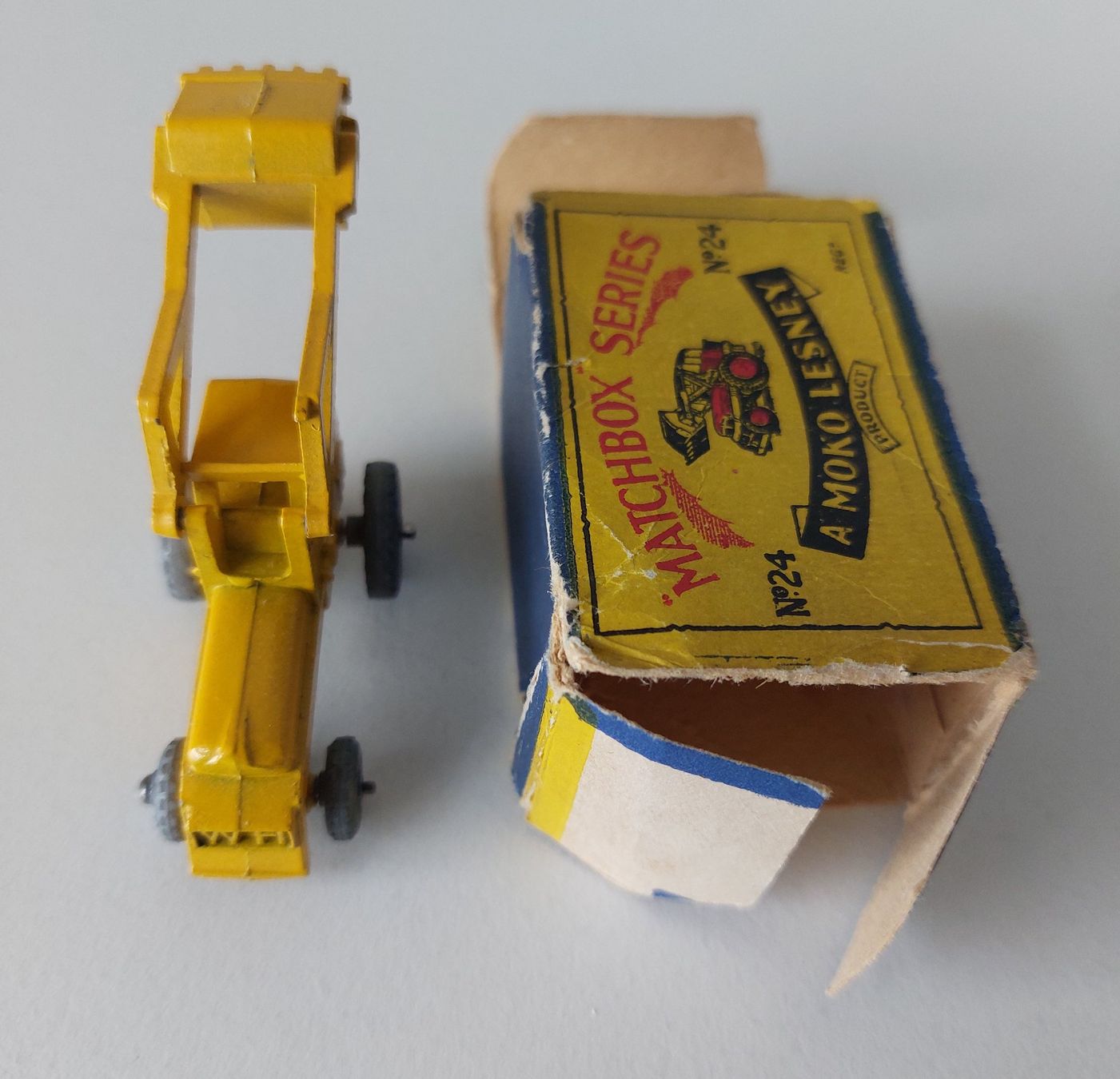 Matchbox Modellautos: Matchbox Lesney Nr. 24A Bagger Watherhill Hydraulic – Gebraucht aus Schenkon von Elbarto007 4