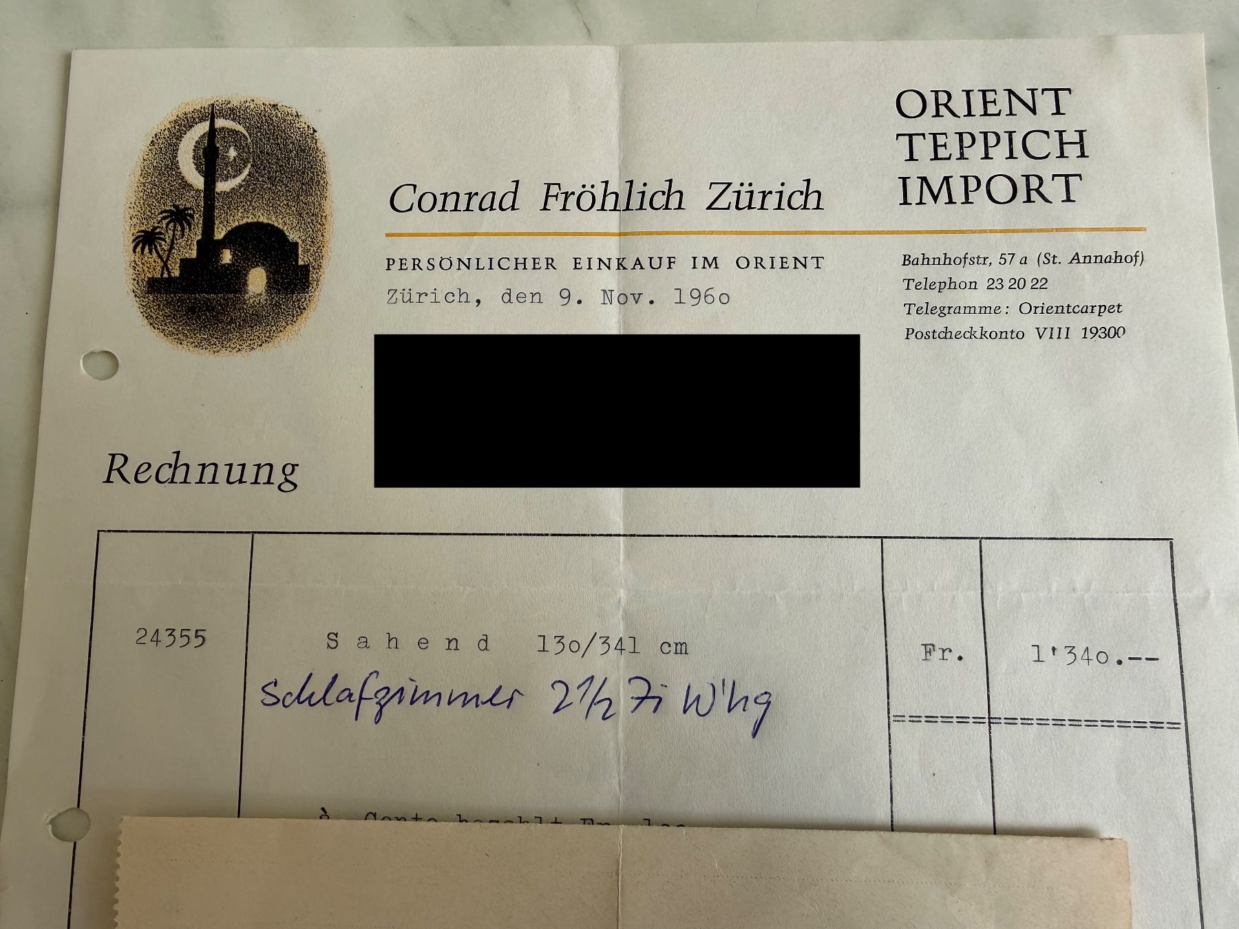 Tappeti: Orient-Teppich Sahend – Usato da Schlieren venduto da rom_7z6m 1