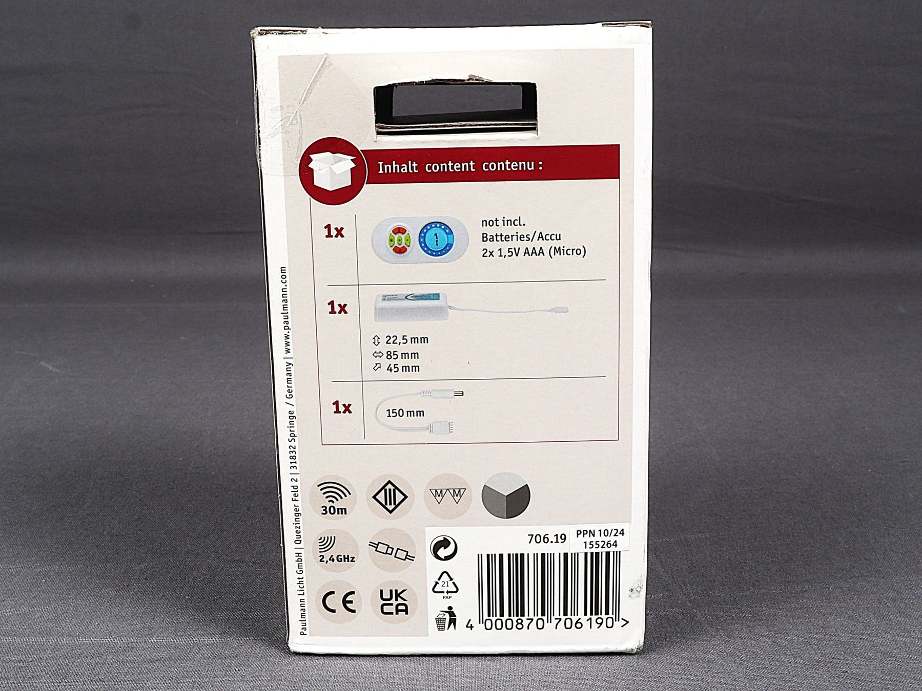 Paulmann Schalter: MaxLED Dimm/switch-Controller – Neu (gemäss Beschreibung) aus Steinen von Restwert_Steinen 7