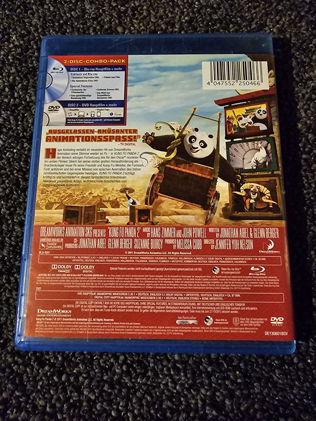 Tutti i DVDs: Kung Fu Panda 2 Blu-ray – Usato da Ruswil venduto da jan_bxl5 1