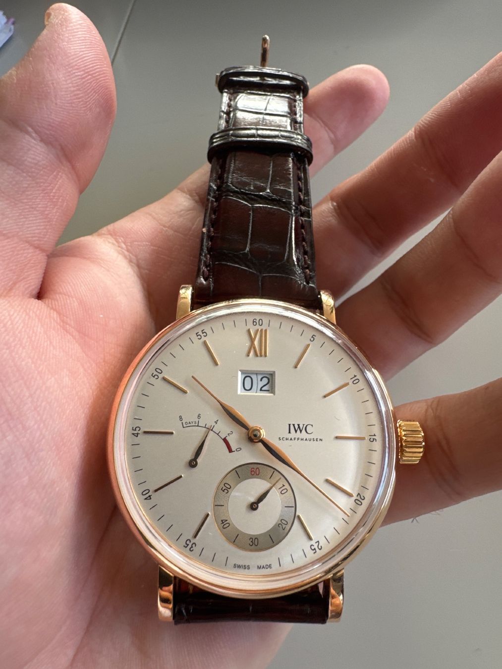 IWC Orologi: IWC Portofino Big date – Usato da Teufen Ar venduto da Exclusive.stuff.CH 2