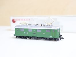 Hobbytrain SBB Re 4/4 E-Lok - Nr 11024 - Lindengrün Spur N