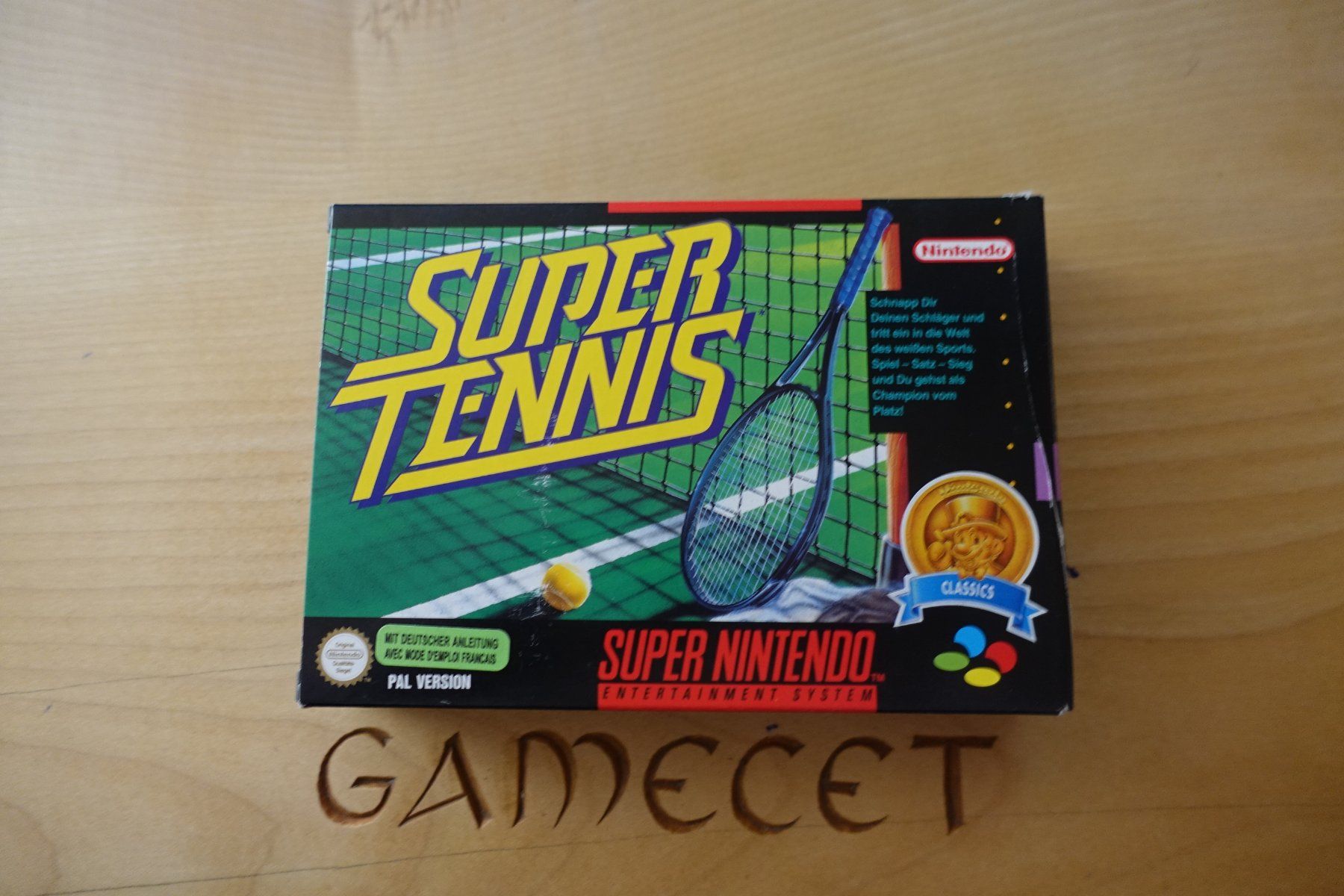 Nintendo Spiele: Super Tennis – Gebraucht aus Steinach von Gamecet