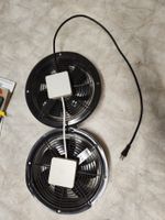 2 Stk. Fansan Rohrlüfter Abluftventilatoren 250mm 75W