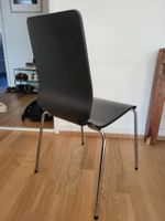 Stuhl IKEA schwarz Holz  4 Stück
