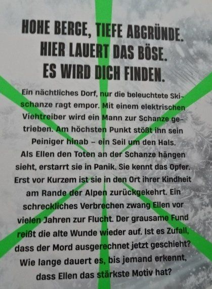 Livres: Die Schanze - Lars Menz, – D'occasion à Wetzikon ZH par strubeli024 1