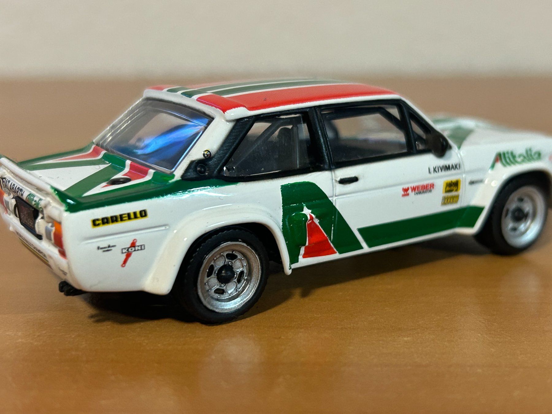 Bburago Modellini d'auto: Fiat Abarth 131 Burago 1:43 – Usato da Schafisheim venduto da Ducati57 4