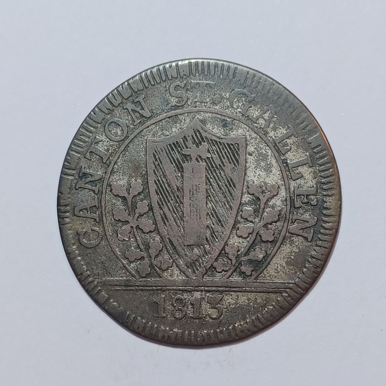 Tutti le monete: Batzen 1813 St. Gallen – Usato da Pfäffikon ZH venduto da Schweizer_Muenzen 1