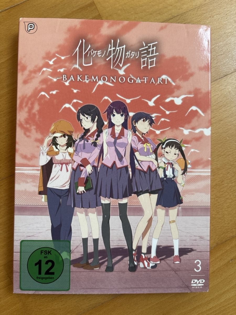 Tutti i DVDs: Bakemonogatari - Vol. 3 DVD – Usato da Gachnang venduto da lar_8bl8
