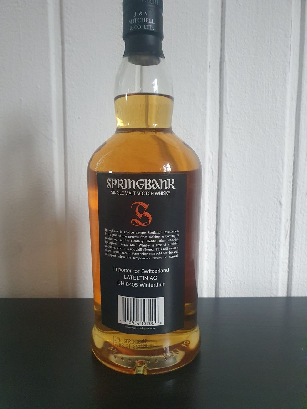 Springbank Bevande alcoliche: Springbank 10y 2021 – Nuovo e nell'imballaggio originale da Langnau am Albis venduto da jer_pm72 2