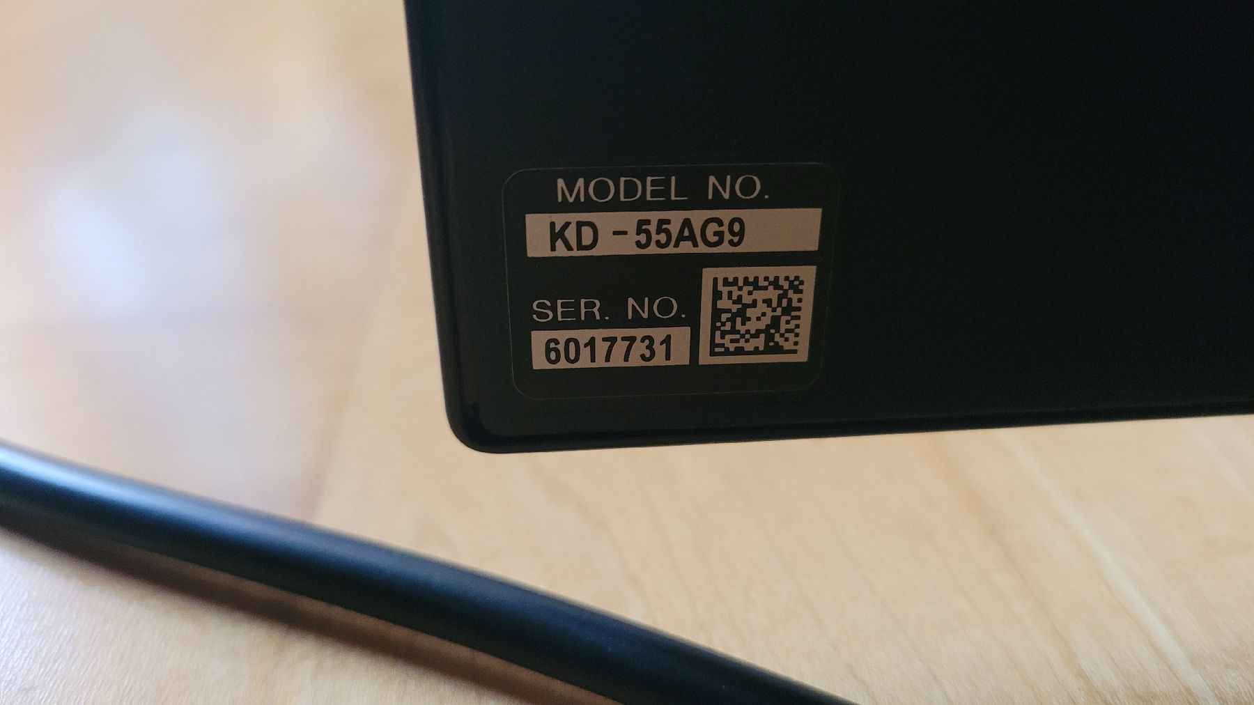 Televisori: Sony KD-55 AG9, 4K Ferseher – Usato da Kirchdorf BE venduto da Swiss-Pickers 3