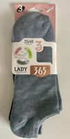 3 X SOCKEN / SNEAKER-, DAMENSOCKEN - GRÖSSE 35/40 - NEU