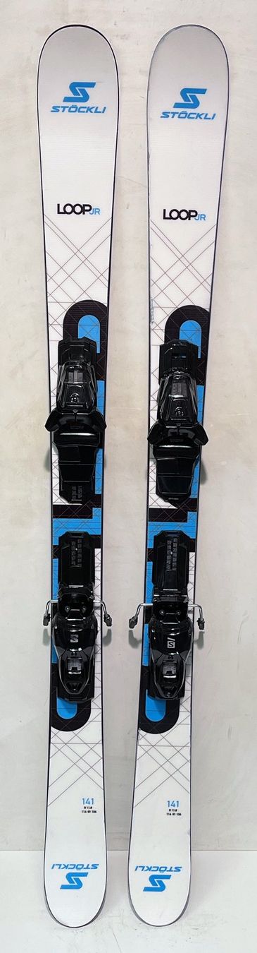 Stöckli Skis: Stöckli LOOP JR    141 cm; eine Saison gebraucht mit Holzker – Gebraucht aus Brüttisellen von SkiverkaufStepan
