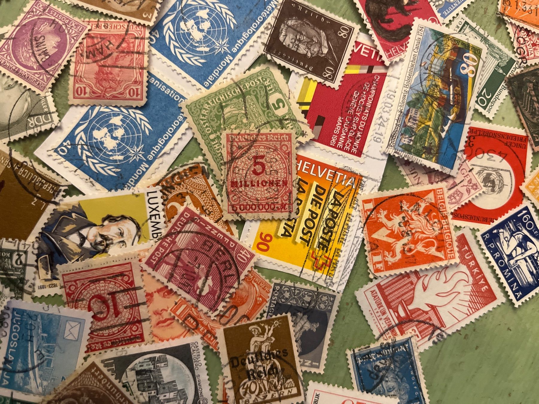 Tutti i francobolli: Lot 63: Lot mix mit Briefmarke – Usato da Chiasso venduto da AzenYa 3