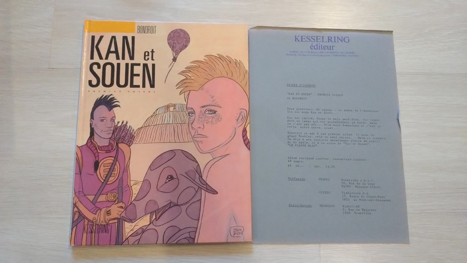 Comics:  Kan et Souen T1 EO TBE  – Gebraucht aus Farvagny-le-Grand von LaCaverne